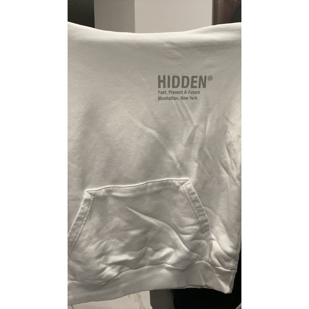 Hidden "Past Present Future" Silver Logo Pullover… - image 2